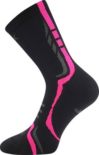 VoXX® ponožky Thorx černá-růžová 39-42 (26-28) 1 pár
