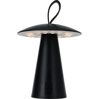 HOMESTYLING Stolní LED lampa nabíjecí černá KO-AF5000830