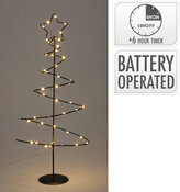 osvětlení STROM 53cm, 46LED ČER
