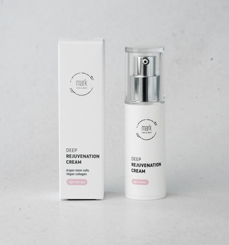 MARK DEEP REJUVENATION Bio hloubkový omlazující krém s kmenovými buňkami, hyaluronem a kolagenem 30 ml