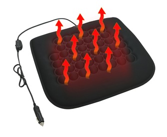 Podsedák vyhřívaný s termostatem 12V MANAGER Podsedák vyhřívaný s termostatem 12V MANAGER