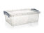 box úložný GEMA 7l, 37x25x12cm, víko, klip, PH ŠE/TRA