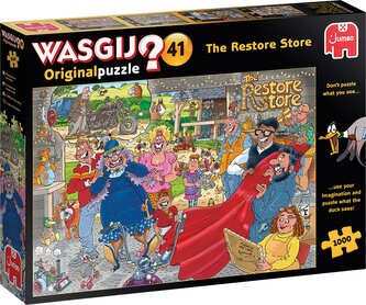 JUMBO Puzzle WASGIJ 41: The Restore Store 1000 dílků
