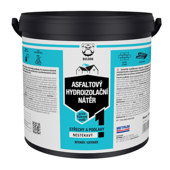 Asfaltový hydroizolační nátěr BULDOK 10kg