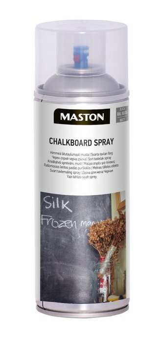 Maston spray CHALKBOARD černá tabule 400ml VÝPRODEJ EXP 7/24