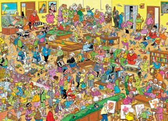 JUMBO Puzzle JvH Domov důchodců 1000 dílků