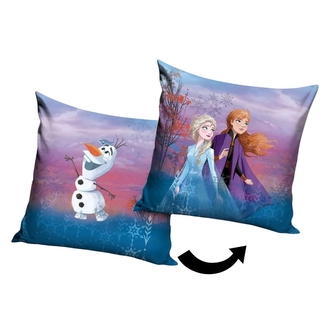 Carbotex Polštářek Ledové Království Čarovné dobrodružství 40x40 cm