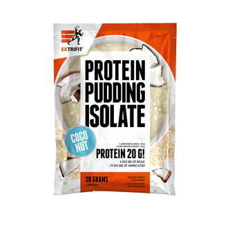 Extrifit Protein Pudding Isolate 30 g coconut (kokos)