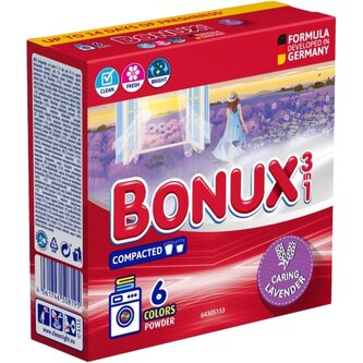 Bonux prací prášek Lavender 3v1 390 g