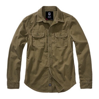 Košile dámská Brandit Ladies Vintage Shirt 1/1 - olivová, XXL