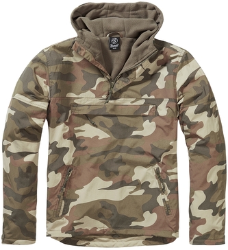 Bunda Brandit Windbreaker - light woodland, S