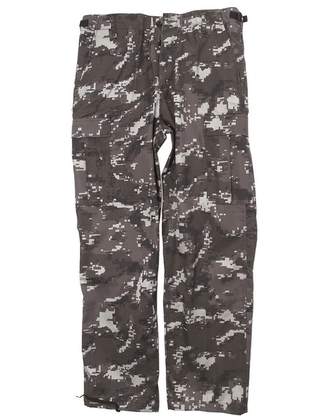 Kalhoty Mil-Tec BDU Ranger - black digital, XXL
