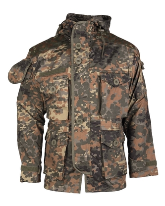 Bunda s kapucí Mil-Tec Light Weight - flecktarn, S