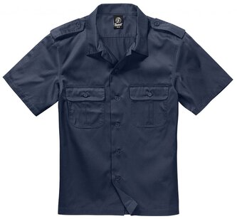 Košile Brandit US Hemd 1/2 - navy, 3XL