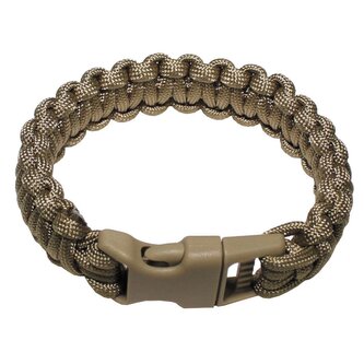 Náramek MFH Para 23 mm - coyote, M