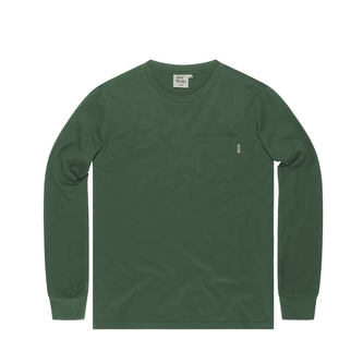 Triko dlouhé Vintage Industries Grant Pocket Long - olivové, M