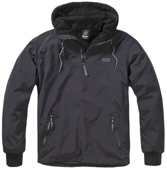 Bunda Brandit Luke Windbreaker - černá, M