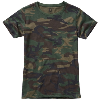 Tričko dámské Brandit Ladies T-Shirt - woodland, S