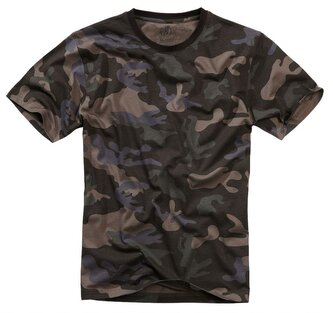 Tričko Brandit Tee - darkcamo, 6XL