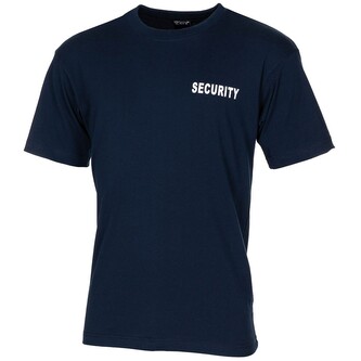 Tričko MFH Security - navy, 4XL