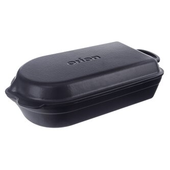 Pekáč LITINA SMALT oboustranný 42,5x22 cm Pekáč LITINA SMALT oboustranný 42,5x22 cm