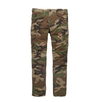 Kalhoty Vintage Industries Miller M65 - woodland, 40