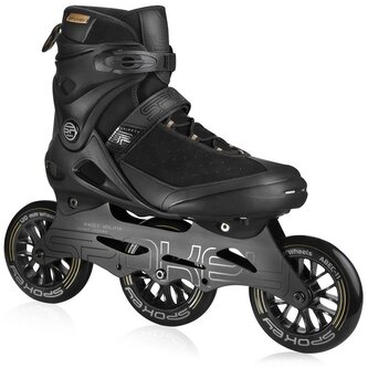 Spokey SHIFFTY PRO Kožené kolečkové brusle, černé, vel. 42 Spokey SHIFFTY PRO Kožené kolečkové brusle, černé, vel. 42