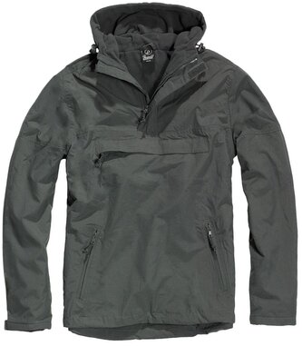 Bunda Brandit Windbreaker - antracitová, 5XL