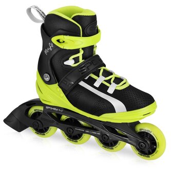 Spokey MrsFIT Fitness kolečkové brusle, černo-žluté, vel. 38 Spokey MrsFIT Fitness kolečkové brusle, černo-žluté, vel. 38