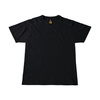 Pracovní triko B&C Pro Perfect Pro - černé, 4XL