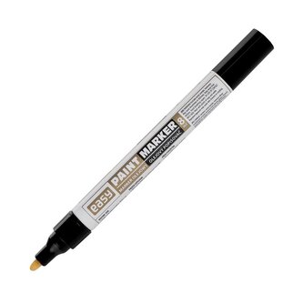 EASY PAINTMARKER Olejový popisovač s kulatým hrotem černý, 10 ks v balení