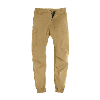 Kalhoty Vintage Industries Clyde - béžové, XS