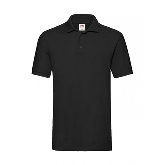Polokošile Fruit of the Loom Premium - černá, 3XL