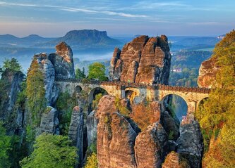 BLUEBIRD Puzzle Skalní most Bastei 500 dílků