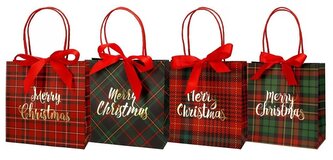 Torba prezentowa 34x34 Krata mix