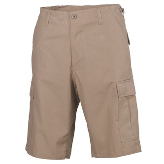 Krátké kalhoty MFH US BDU Rip-Stop - khaki, S