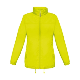 Dámská větrovka B&C Sirocco Women - žlutá, XS