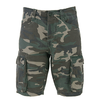 Kraťasy Fostex Cargo Washed - woodland, XL