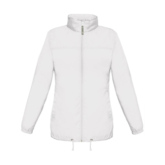 Dámská větrovka B&C Sirocco Women - bílá, M