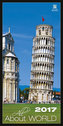 Kalendář nástěnný 2017 - All About World/Exclusive