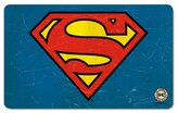 Podložka na jídelní stůl Superman: Logo (23 cm x 14 cm) plastová
