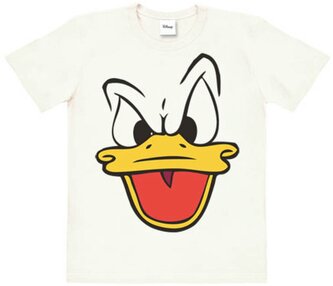 Dětské tričko Disney: Donald Duck (128 cm) bílá bavlna