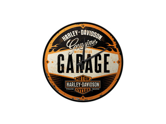 Nekupto Nástěnné hodiny Harley-Davidson Garage NA51083