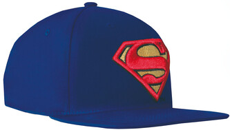Dětská kšiltovka Superman: Logo (nastavitelná)