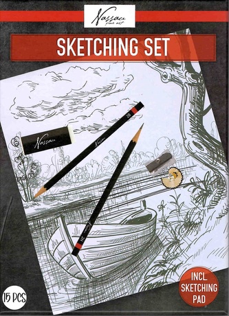 Skicovací sada Nassau 15ks