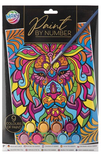 Malování podle čísel 22x30 cm - Lev Malování podle čísel 22x30 cm - Lev