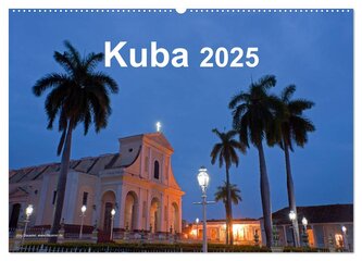 Kuba 2025 (Wandkalender 2025 DIN A2 quer), CALVENDO Monatskalender
