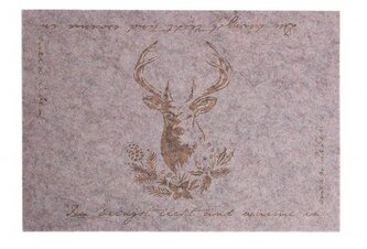 Vánoční prostírání | RYDER | s motivem jelena | 40x30 cm | 716522