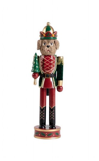 Vánoční figurka | NUTCRACKER | louskáček na ořechy | MULTICOLOR | 38 cm | 715327