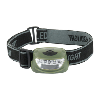 Čelovka M-Tac 4 + 1 LED - olivová-černá Čelovka M-Tac 4 + 1 LED - olivová-černá